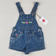 Vintage Old Navy Shortalls with Embroidery