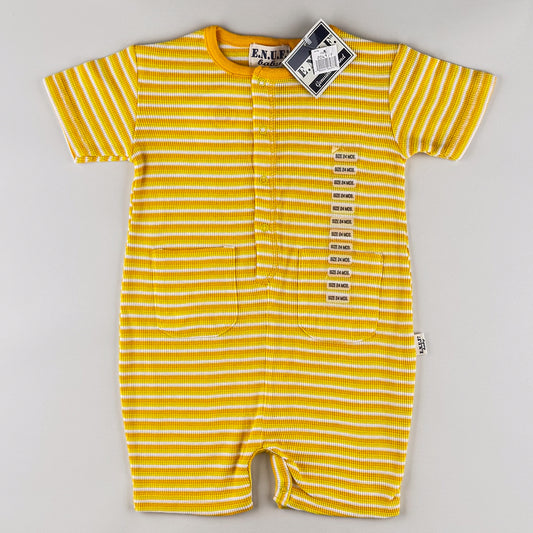 NWT Vintage Striped Jumpsuit