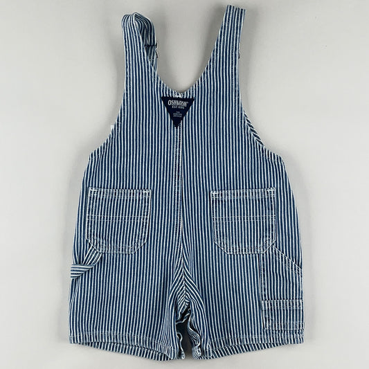 Vintage OshKosh Hickory Stripe Shortalls