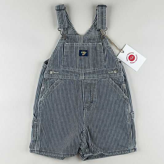 Vintage OshKosh Hickory Stripe Shortalls