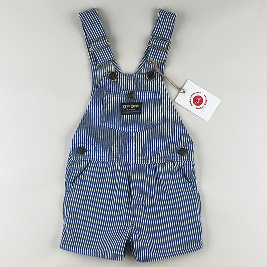 Vintage OshKosh Hickory Stripe Shortalls