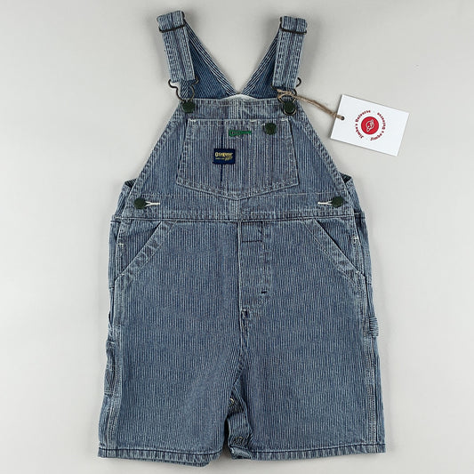 Vintage OshKosh Hickory Stripe Shortalls