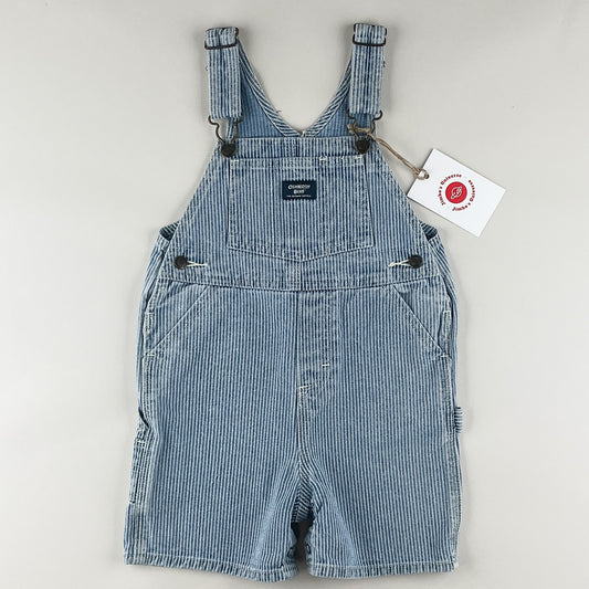 Vintage OshKosh Hickory Stripe Shortalls