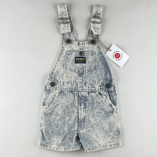Vintage OshKosh Hickory Stripe Shortalls