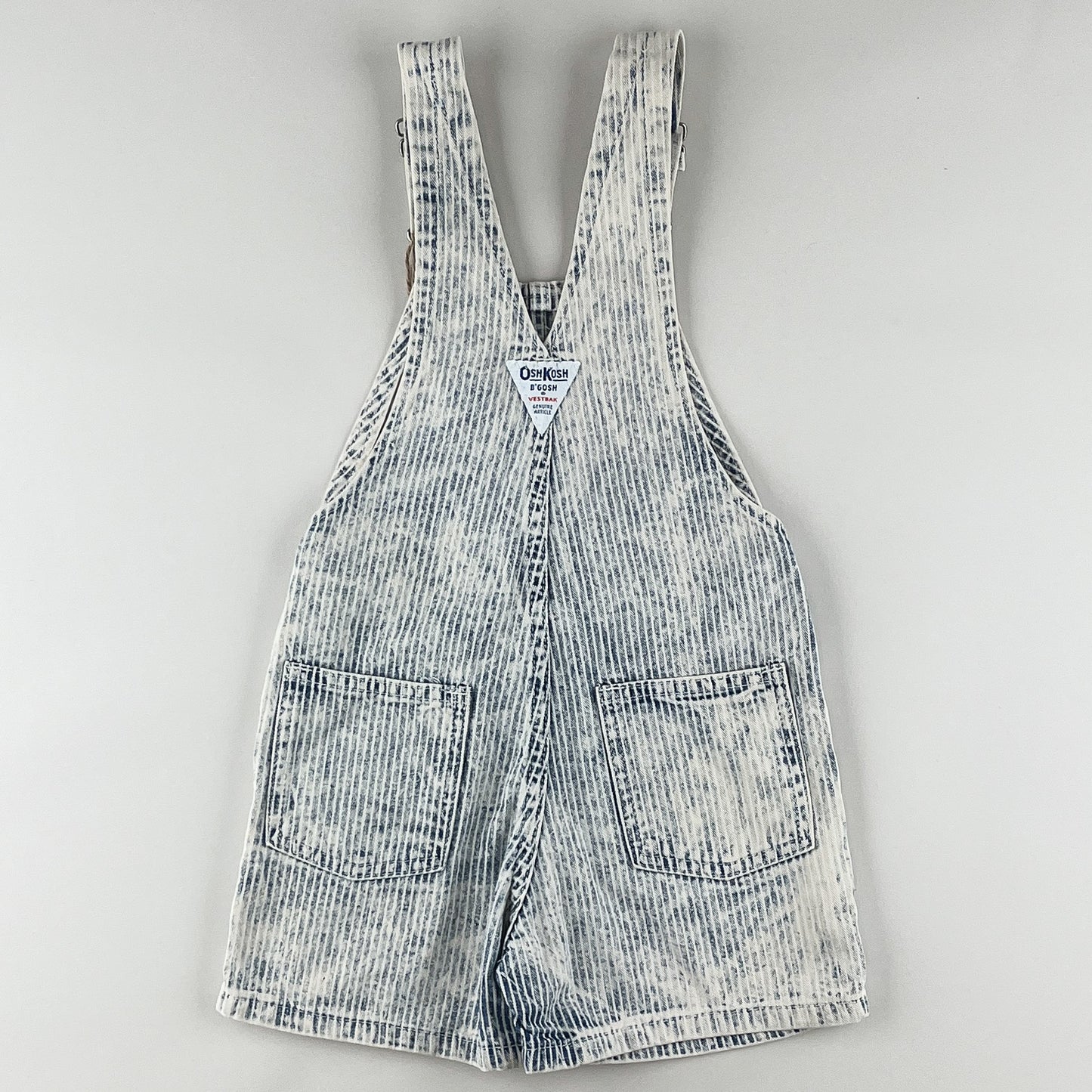 Vintage OshKosh Hickory Stripe Shortalls