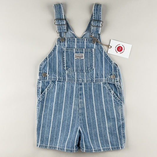 Vintage OshKosh Stripe Shortalls