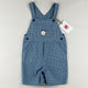 Vintage OshKosh Checkered Shortalls