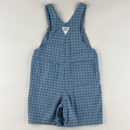 Vintage OshKosh Checkered Shortalls