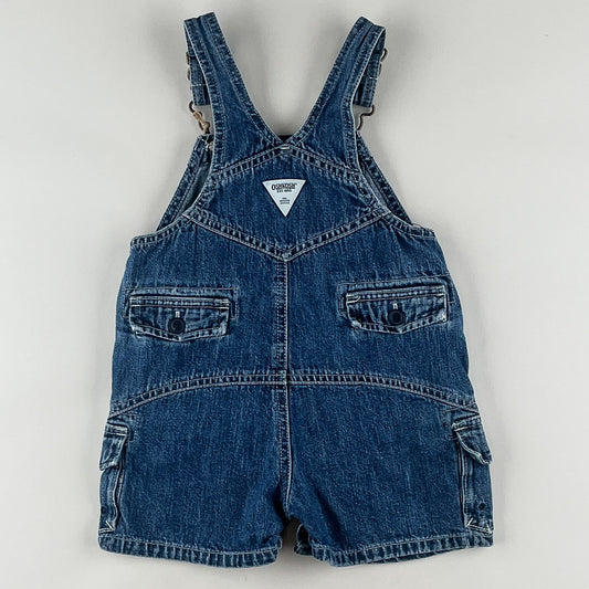 Vintage OshKosh Shortalls with Embroidery
