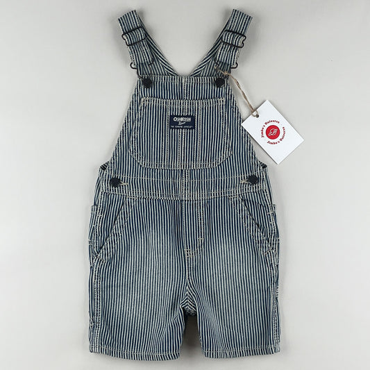 OshKosh Hickory Stripe Shortalls