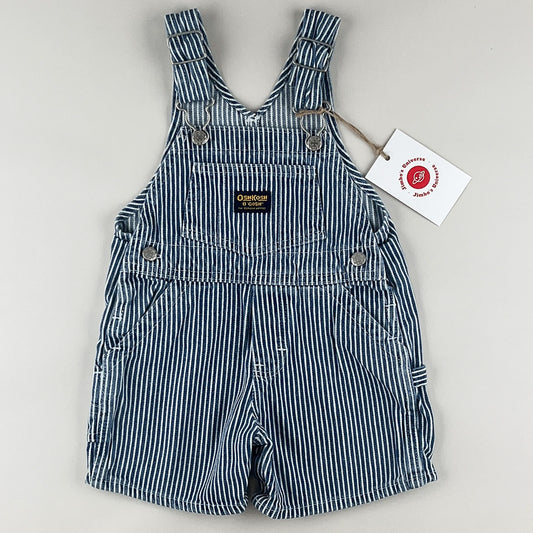 Vintage OshKosh Hickory Stripe Shortalls