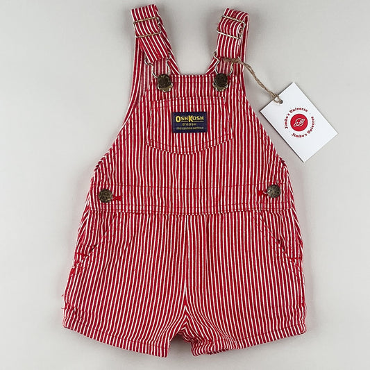 Vintage OshKosh Hickory Stripe Shortalls