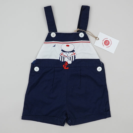 Vintage Shortalls with Embroidery