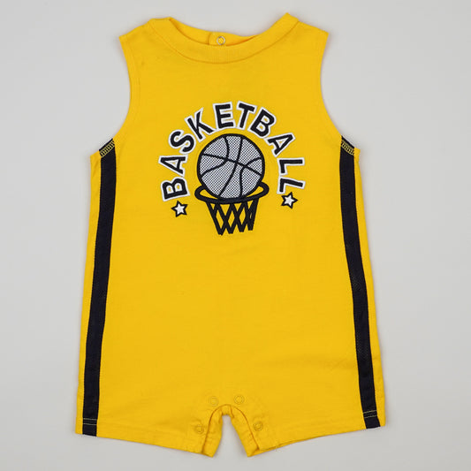 Vintage Basketball Romper