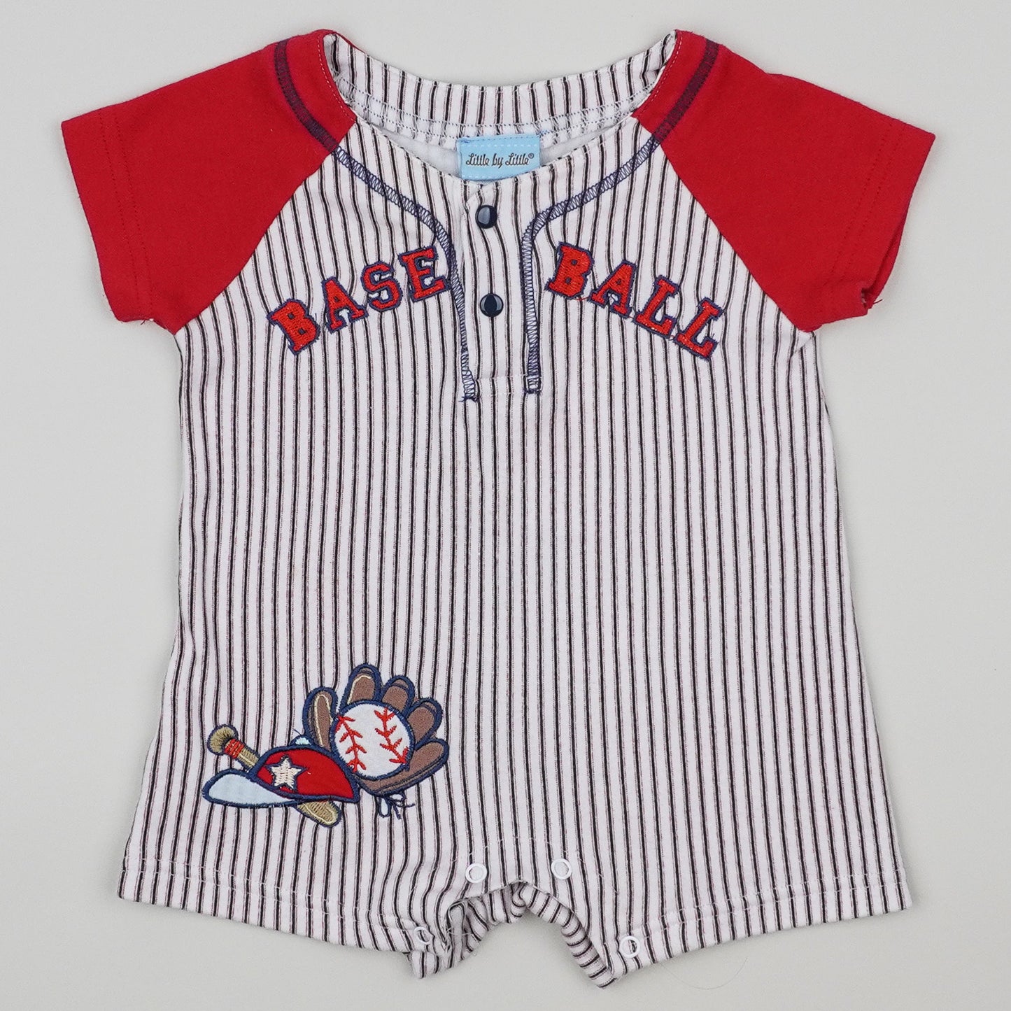 Vintage Baseball Romper