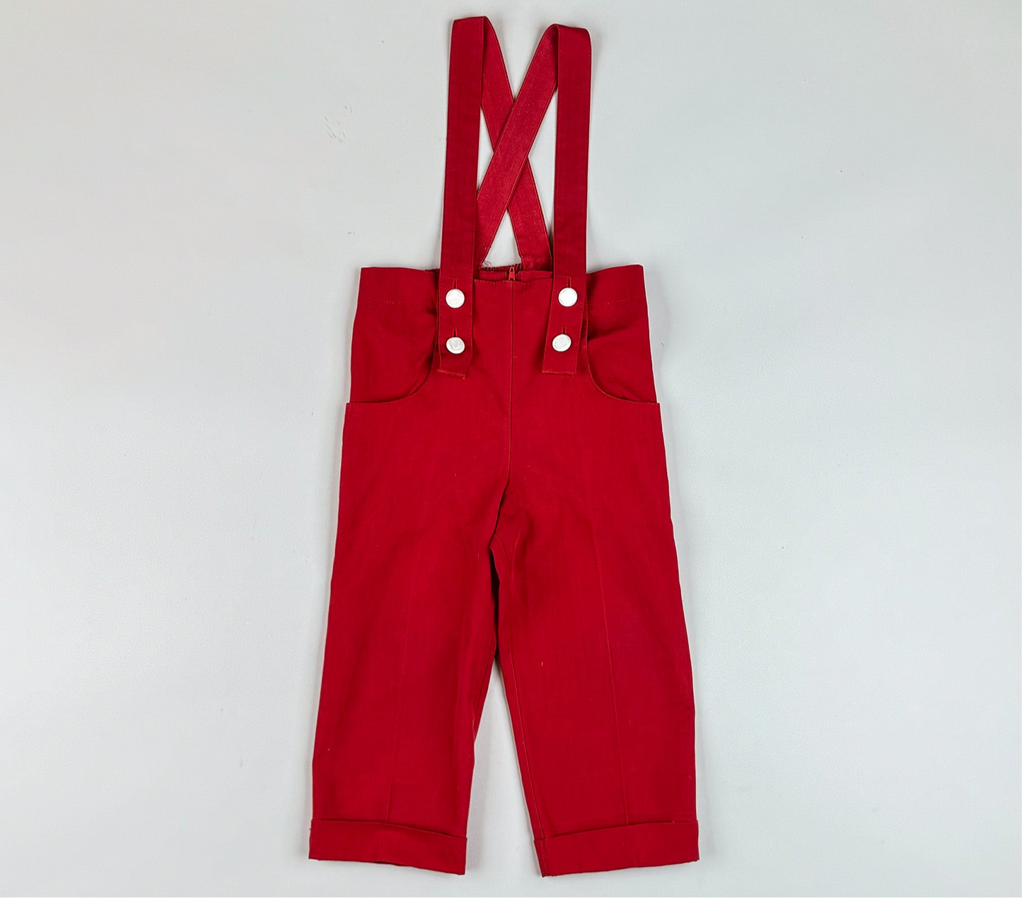 Vintage Pants with Suspenders