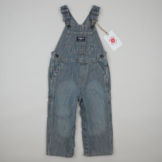 OshKosh Hickory Stripe Overalls