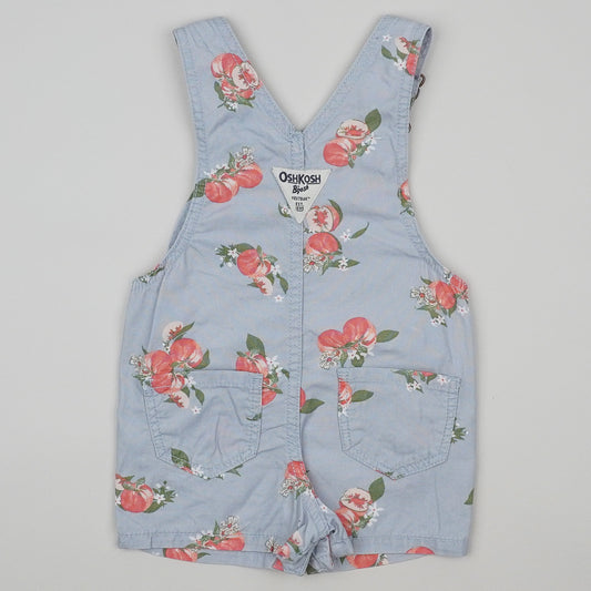 OshKosh Shortalls with Peaches