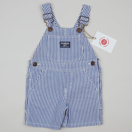 Vintage OshKosh Hickory Stripe Shortalls