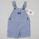 Vintage OshKosh Hickory Stripe Shortalls