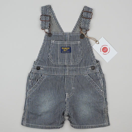 OshKosh Hickory Stripe Shortalls