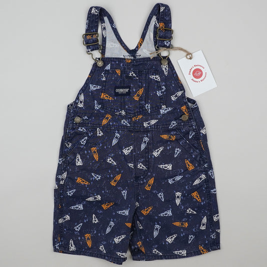 Vintage OshKosh Shortalls with Rockets