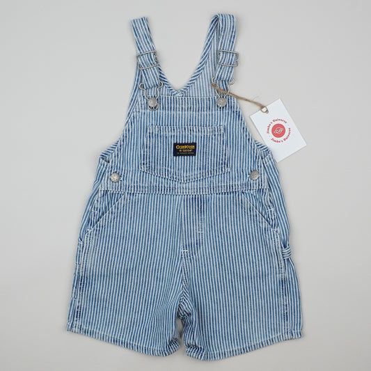 Vintage OshKosh Hickory Stripe Shortalls