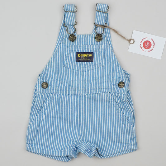Vintage OshKosh Hickory Stripe Shortalls