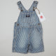 OshKosh Hickory Stripe Shotalls