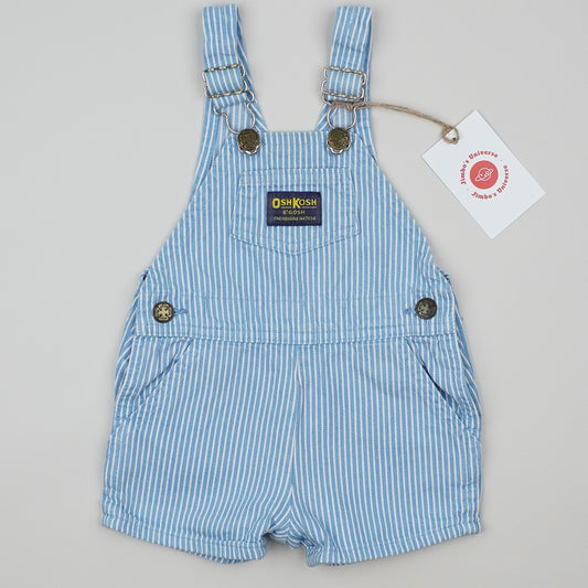 Vintage OshKosh Hickory Stripe Shortalls