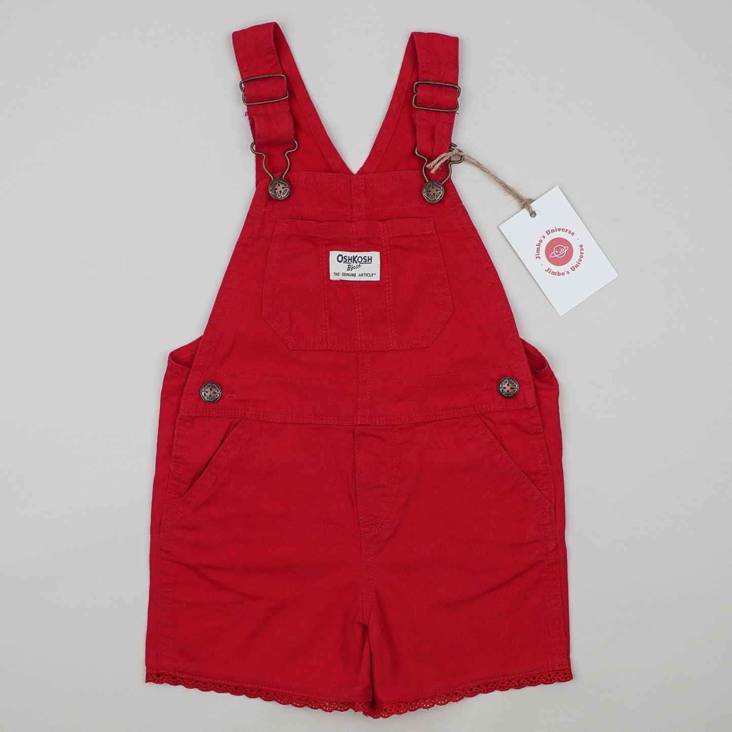 OshKosh Shortalls with Lace