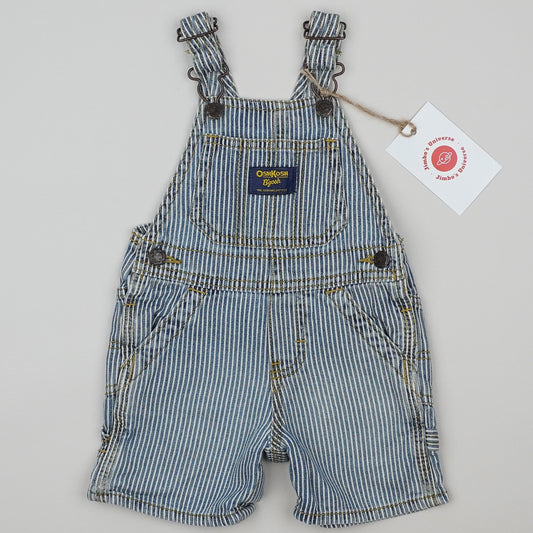 OshKosh Hickory Stripe Shotalls