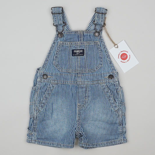 OshKosh Hickory Stripe Shotalls