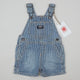 OshKosh Hickory Stripe Shotalls