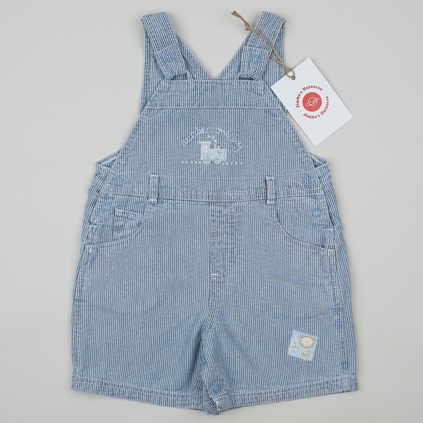 Vintage Shortalls with Embroidery