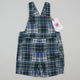 Vintage Checkered Shortalls