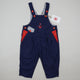 Vintage Overalls with Embroidery