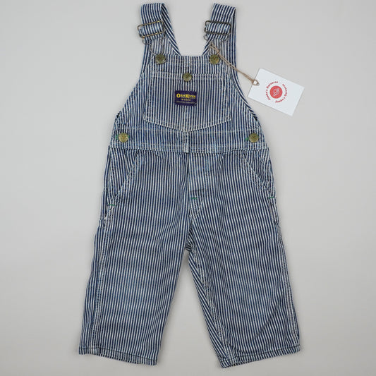 Vintage OshKosh Hickory Stripe Overalls