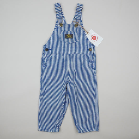 Vintage OshKosh Hickory Stripe Overalls