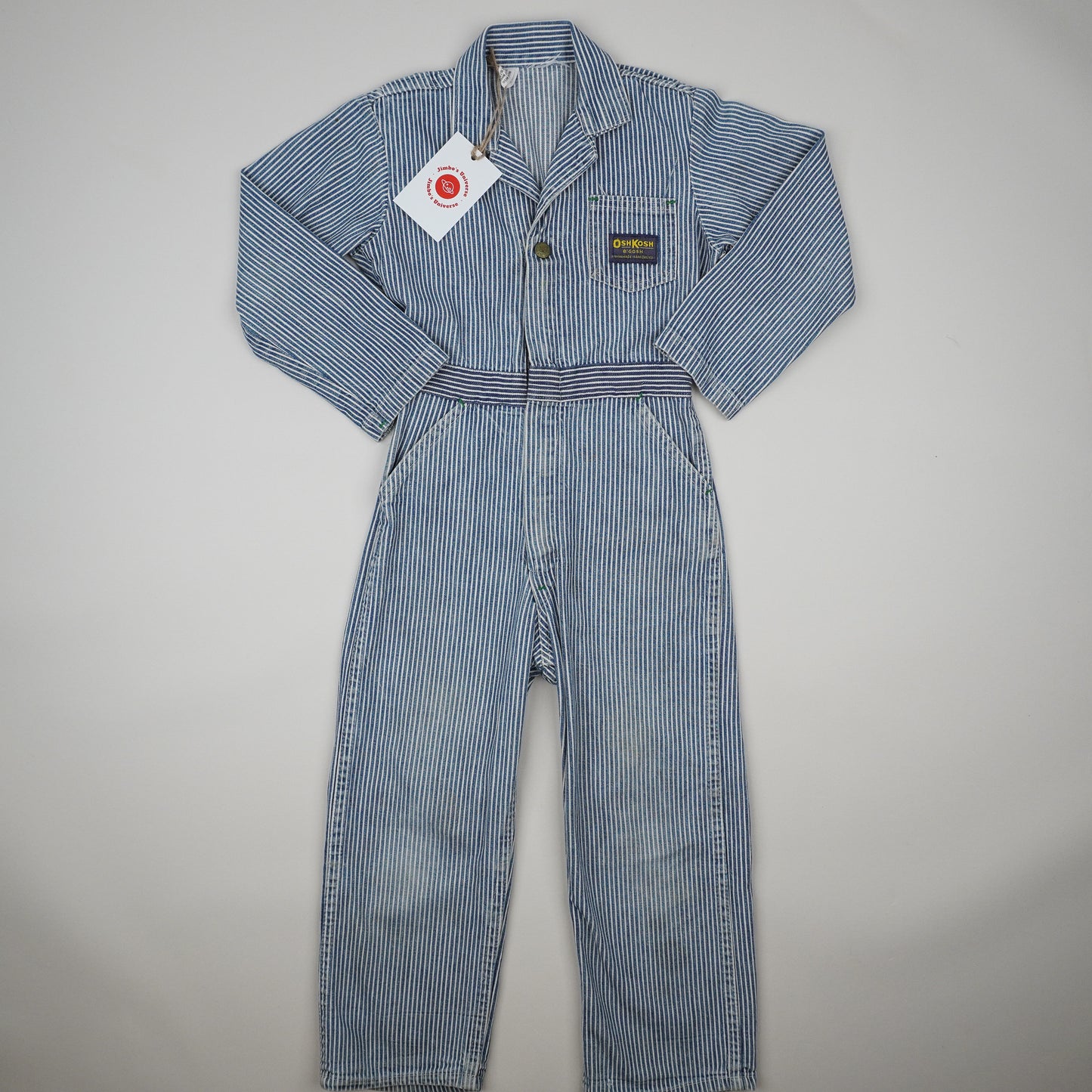 OshKosh Hickory Stripe Jumpsuit