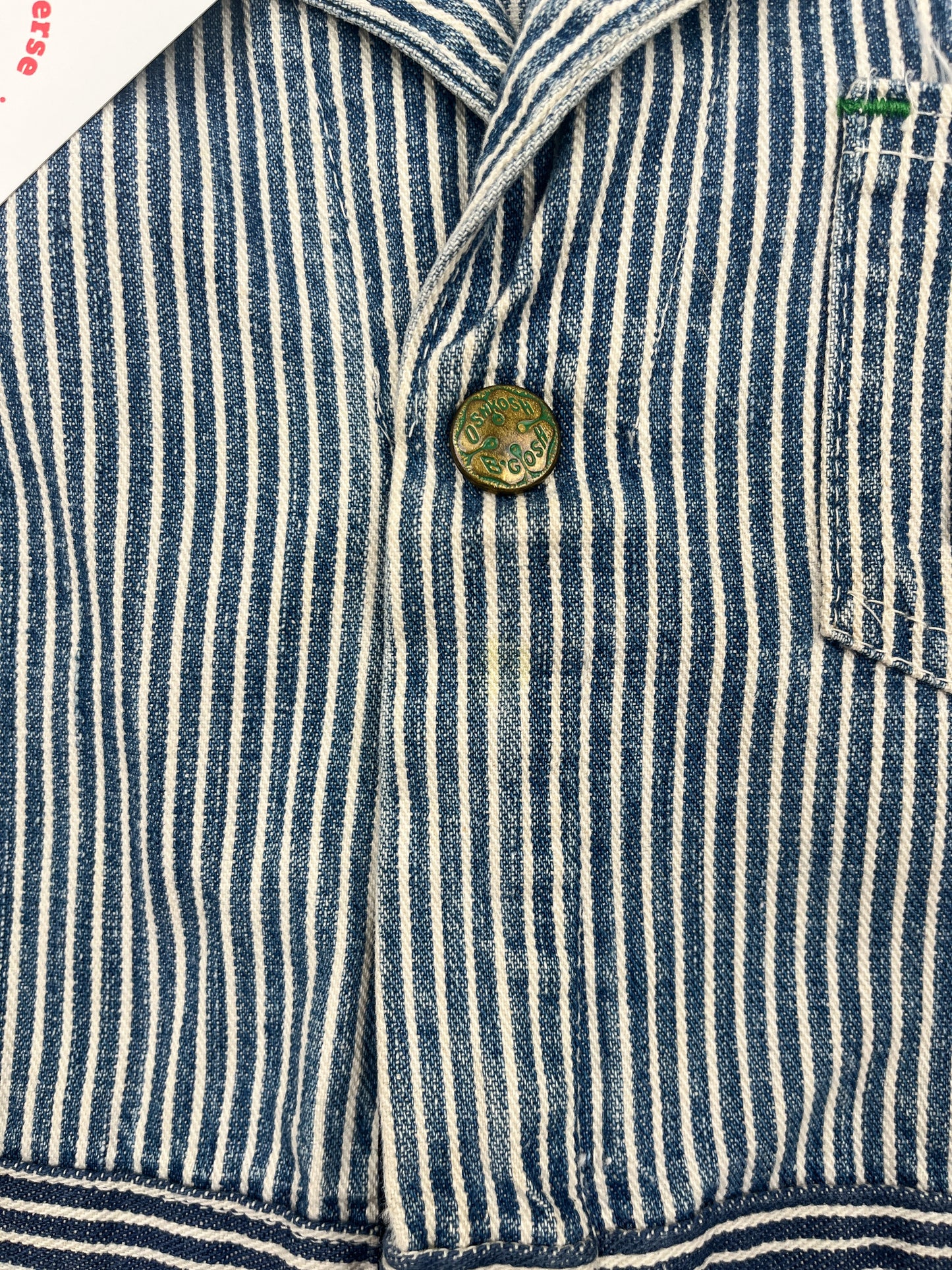 OshKosh Hickory Stripe Jumpsuit