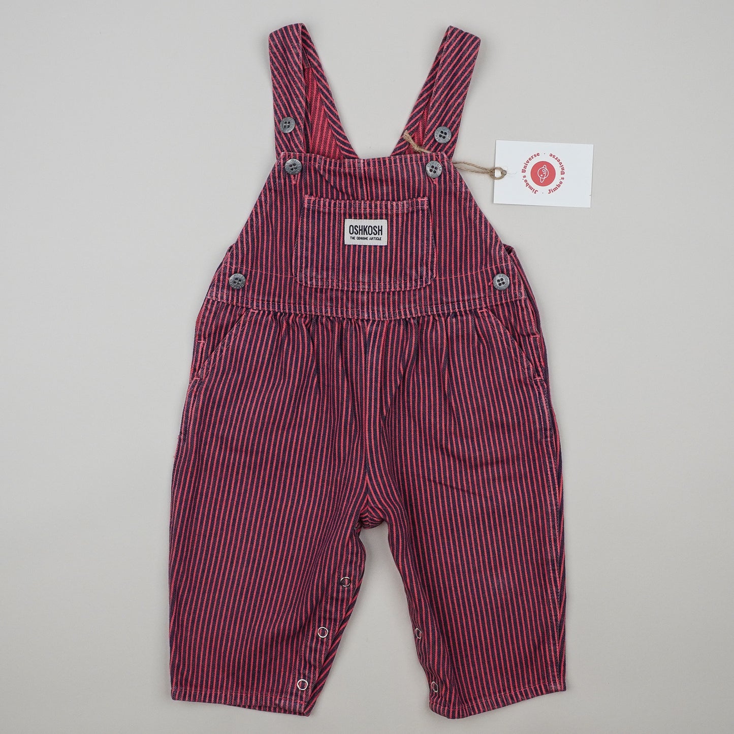 OshKosh Hickory Stripe Overalls