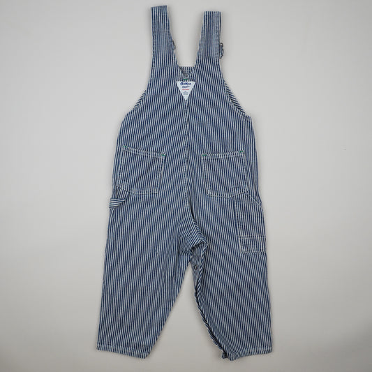 Vintage OshKosh Hickory Stripe Shortalls