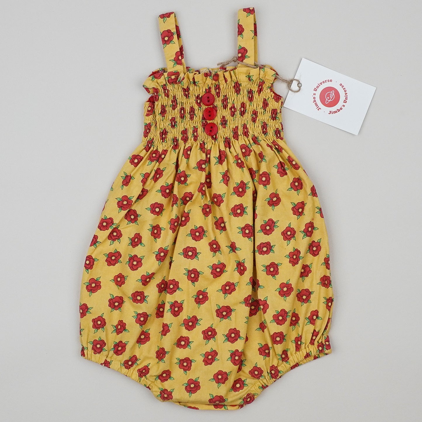 Vintage Floral Romper