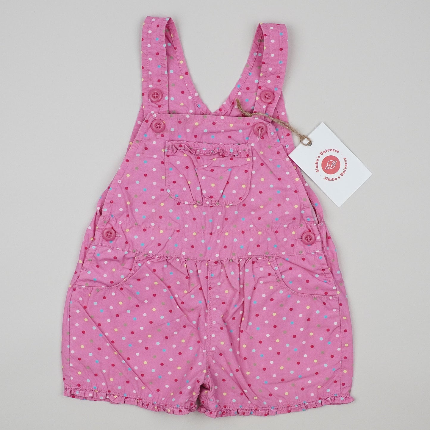 OshKosh Shortalls with Dots