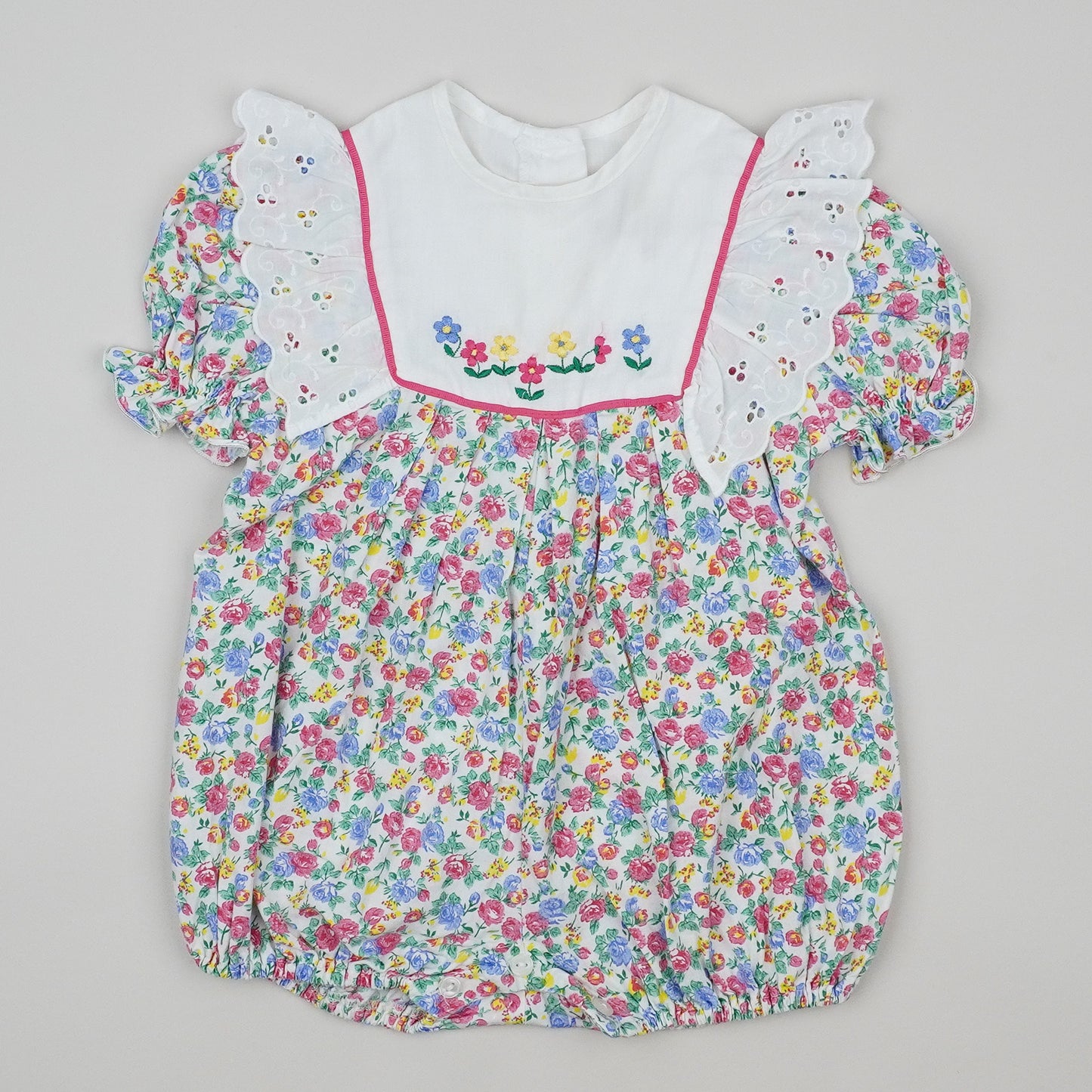 Vintage Floral Romper