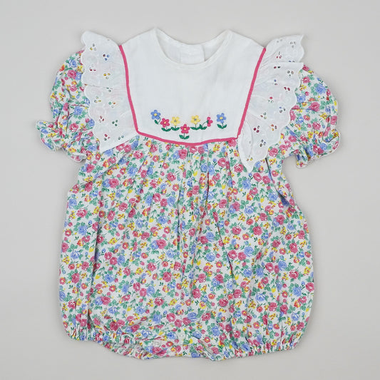 Vintage Floral Romper