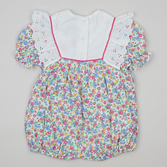 Vintage Floral Romper