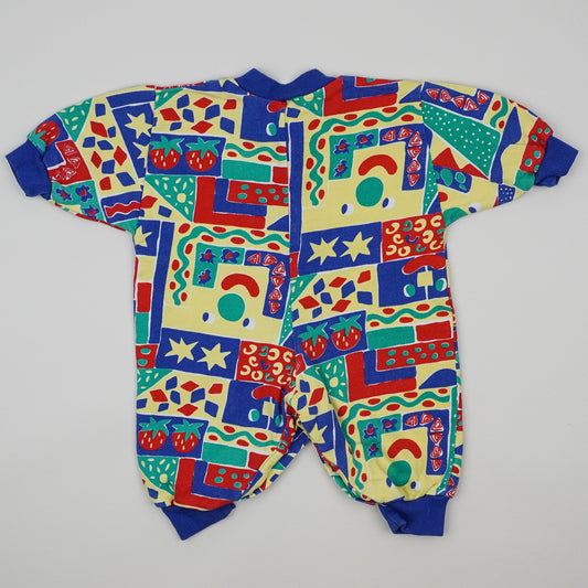 Vintage Colorful Jumpsuit