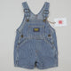 Vintage OshKosh Hickory Stripe Shortalls